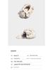 Women's 2025 Spring/Summer Pleated Chain Bucket Crossbody Bag