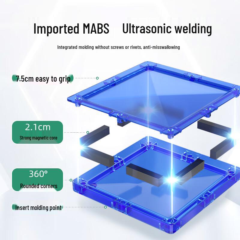 MAGPLAYER Kids Magnetic Building Blocks Set