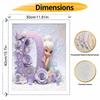 Disney Oil Paint Art Painting Kit Tinkerbell Flowers Home Wall Decor