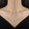 Classic Personality Micro-paved Cute Turtle Animal Necklace Fashionable Charm Micro-paved Zircon Versatile Clavicle Chain