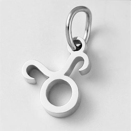 SUNIBI Stainless Steel Star Zodiac Sign 12 Constellation Pendant Accessories for Necklace Women Man Jewelry Gifts