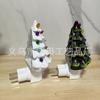 Christmas day decoration with certified American specification plug-in resin christmas tree wall lamp bedside night light living room study