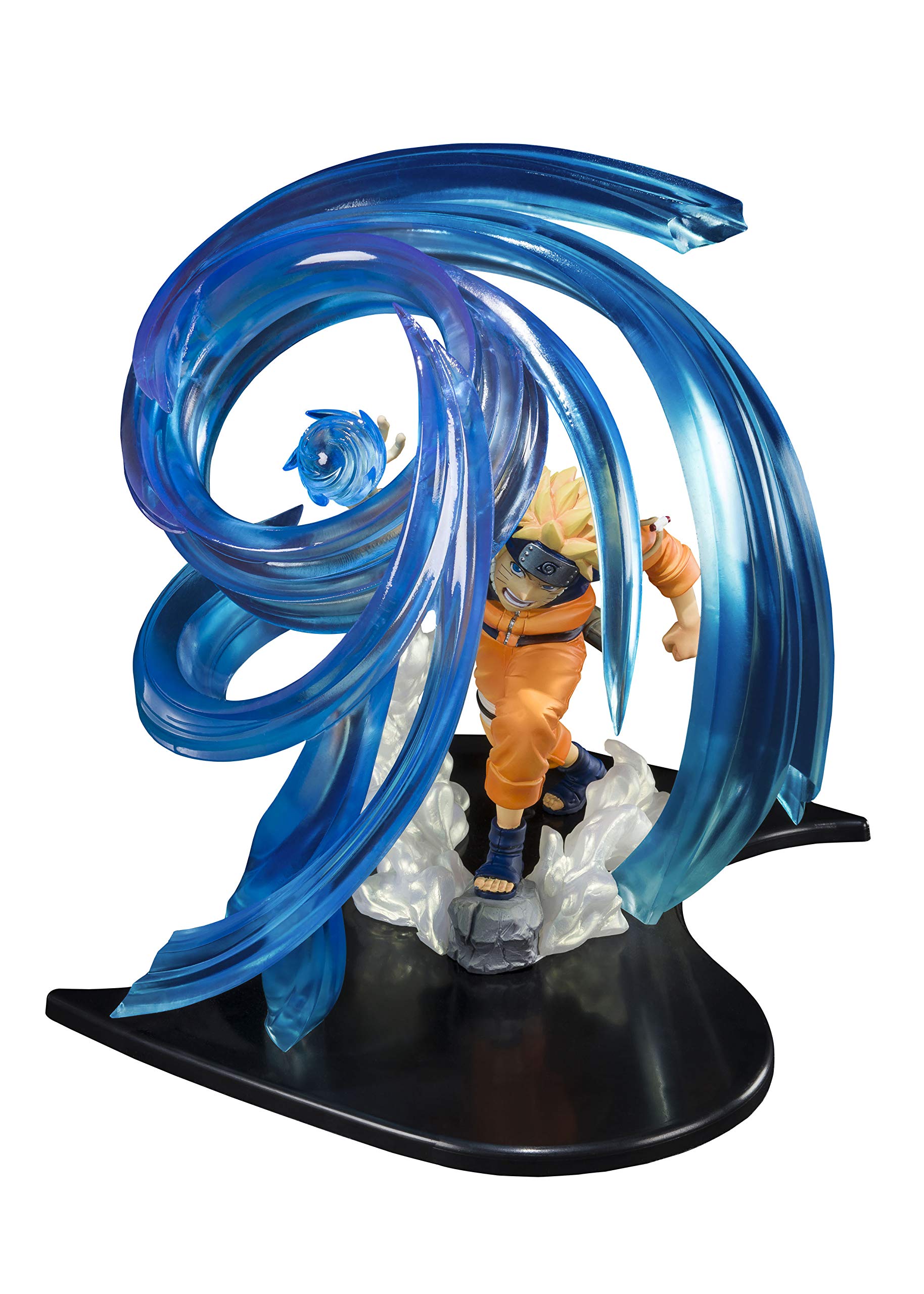 TAMASHII NATIONS FiguartsZERO NARUTO Shippuden Uzumaki Naruto Kizuna Relation 175mm PVC ABS Painted Complete Figure -Rasengan- Approx. &