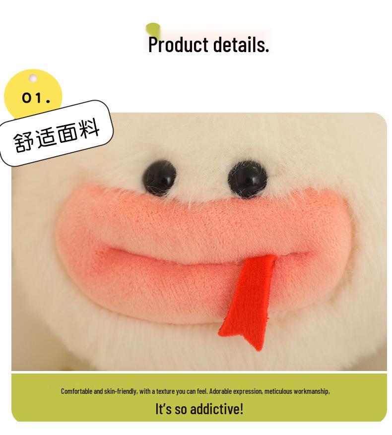 Adorable Small White Snake Plush Toy - Year of the Snake Creative Gift for Children