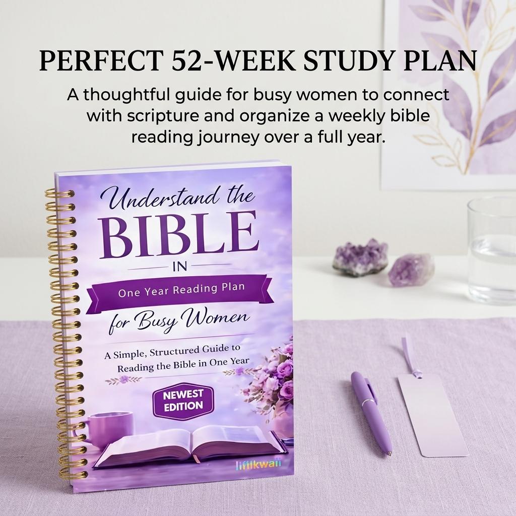 52 Week Cycle Bible Study Guide Structured Learning Tool For-Personal Or Group Use High-Quality Printing Durable Material