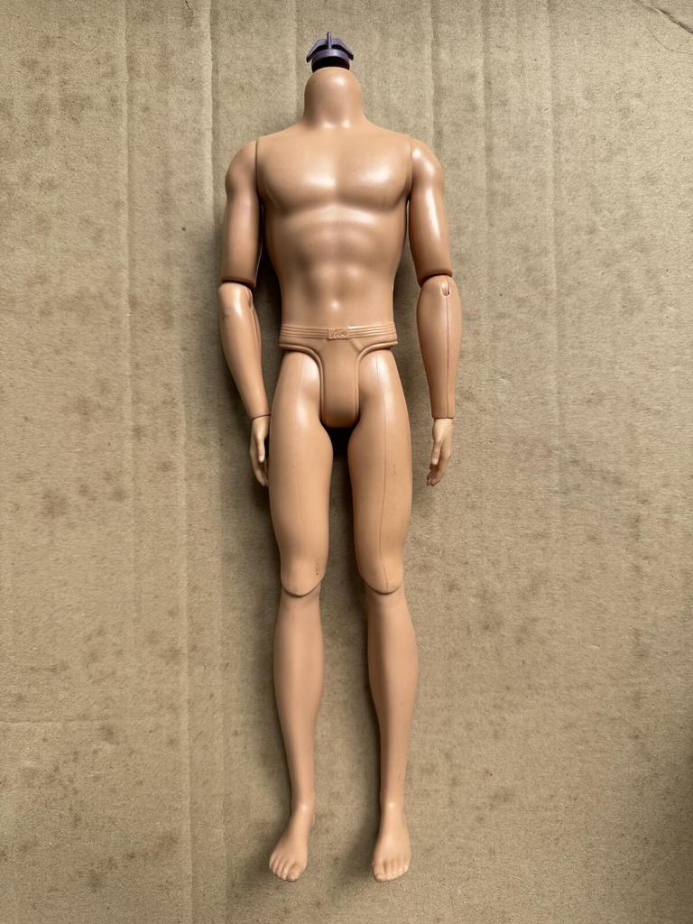 Original Ken Male Doll Yoga Body Replacement Body For BB 1/6 Male Heads