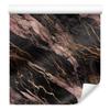 Marble Brown and Burgundy Wallpaper for Living Room and Bedroom 50x1000