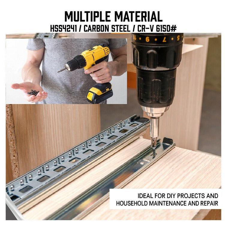 246-Piece Drill Bit Set: Woodworking, Flat Drill, Twist Drill, Cement Drill, Hole Opener, Batch Head