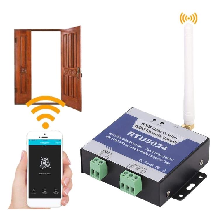 RTU5024 Upgrade GSM Gate Opener Wireless Remote Switch Relay Switch Door Opener