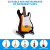 Miwayer-Faltbare Leichte Gitarrenständer, Universelles ABS-Instrument für Klassische Akustik-E-Bass, Banjo, Tragbare Ukulele