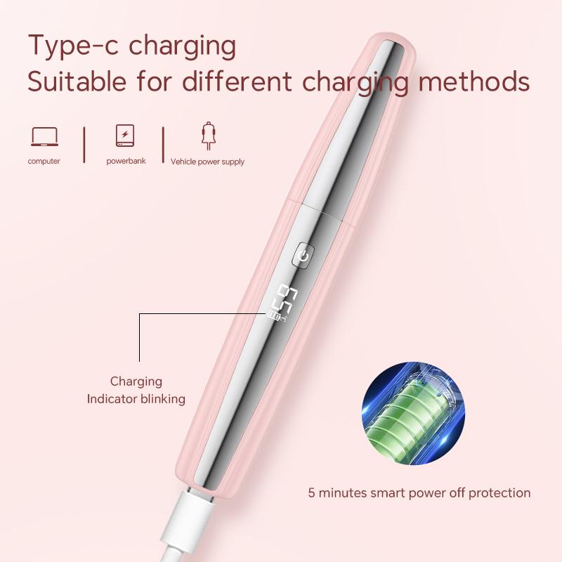 Heated Eyelash Curler,Fast 5s Heat-Up, USB Rechargeable Electric Eyelash Curler, LED Display, Anti-Burn, 24H Long-Lasting Curl, Perfect Gift for Women
