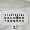 Maison Margiela S50GU0026 White Elbow Patch Sweatshirt tops 44 whiteUsed