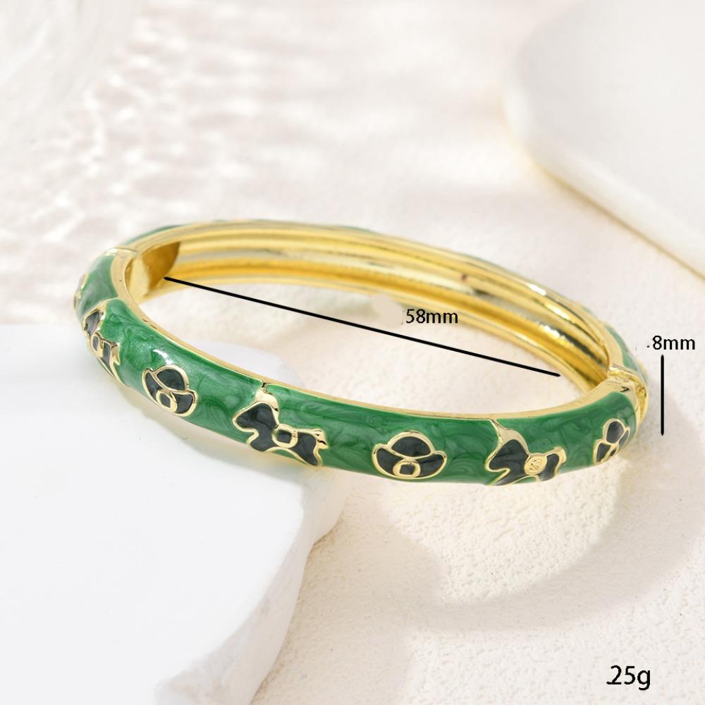 

Traditional Glazed Bangle Small Horse Women s Hand Bracelet Vintage Cloisonne Bangle Jewelry Gifts Style 1