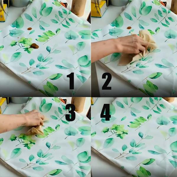 Double Sided Waterproof Printing Pillowcase Fresh Green Leaf Dot Home Sofa Pillowcase Japanese Cushion Cover