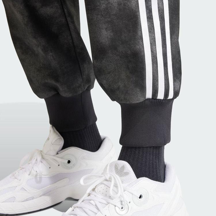 Adidas Originals Premium Sst Luxe Track Pants Tie-Dye Print Women Bottoms Black IY8055