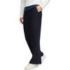 FILA Loose Comfortable Versatile Knitted Wide-Leg Casual Pants Women bottoms Sky-Blue F11W514803FNV