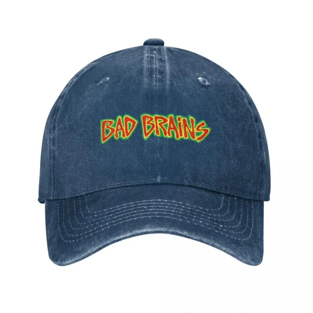 Bad Brains Cappellino da Baseball Cappello Unisex Morbido Cappello da Golf Hip Hop Protezione UV Cappello Solare Visiera da Spiaggia Donna Unisex