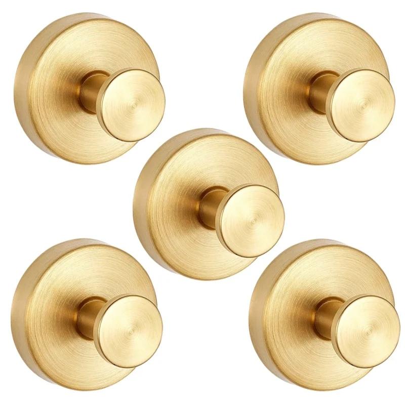 Suction Cup Shower Hooks Heavy Duty No Drill Stainless Steel Vacuum Hooks Rustproof Towel Hooks for Bathroom Kitchen Glass Tile