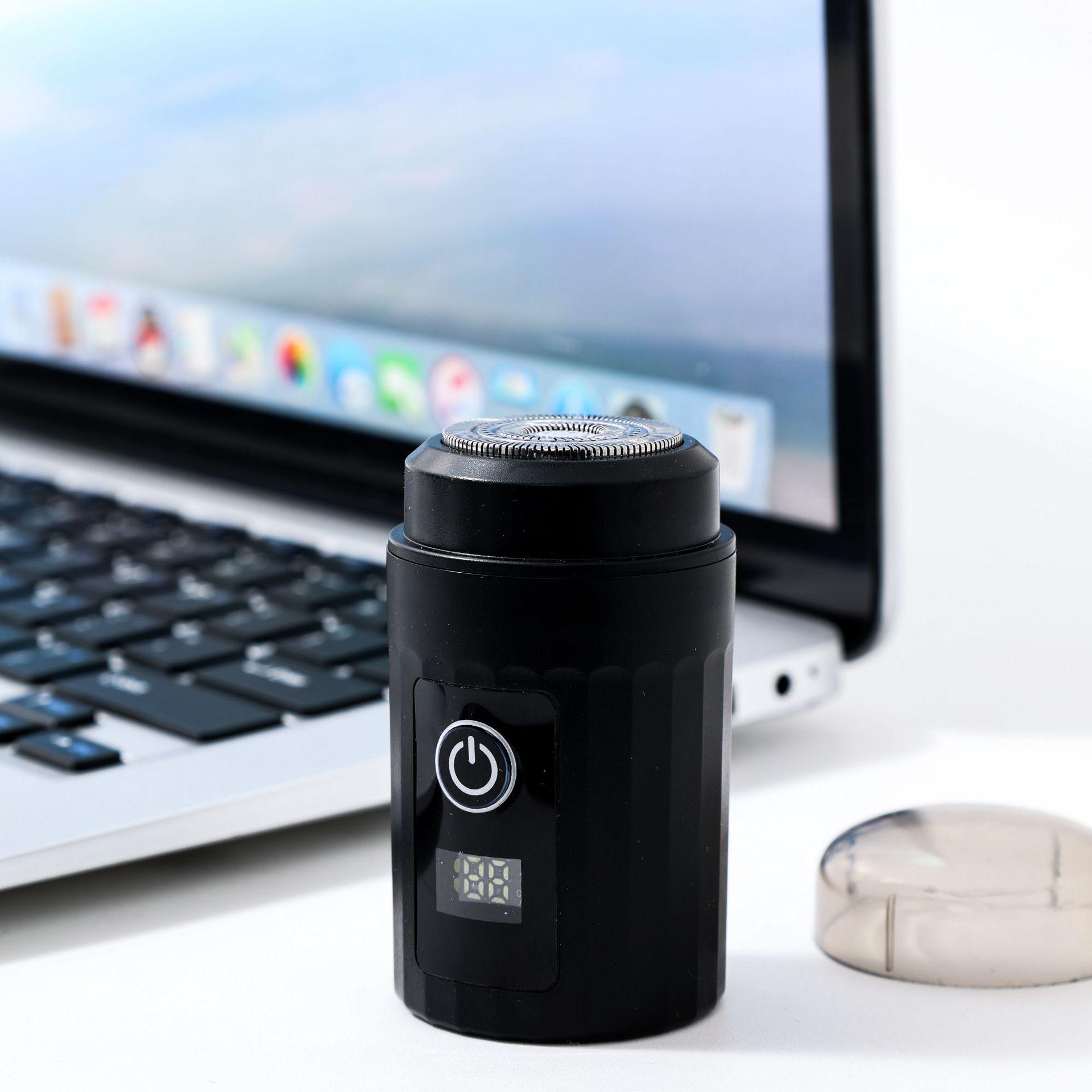 Немецкая мини-электробритва для мужчин с длительным временем работы от аккумулятора - Портативный триммер для бороды с возможностью крепления в автомобиле