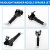 Left Headlight Washer Nozzle Jet Sprayer 85208-47011 For Toyota Prius XW30 2011-2015