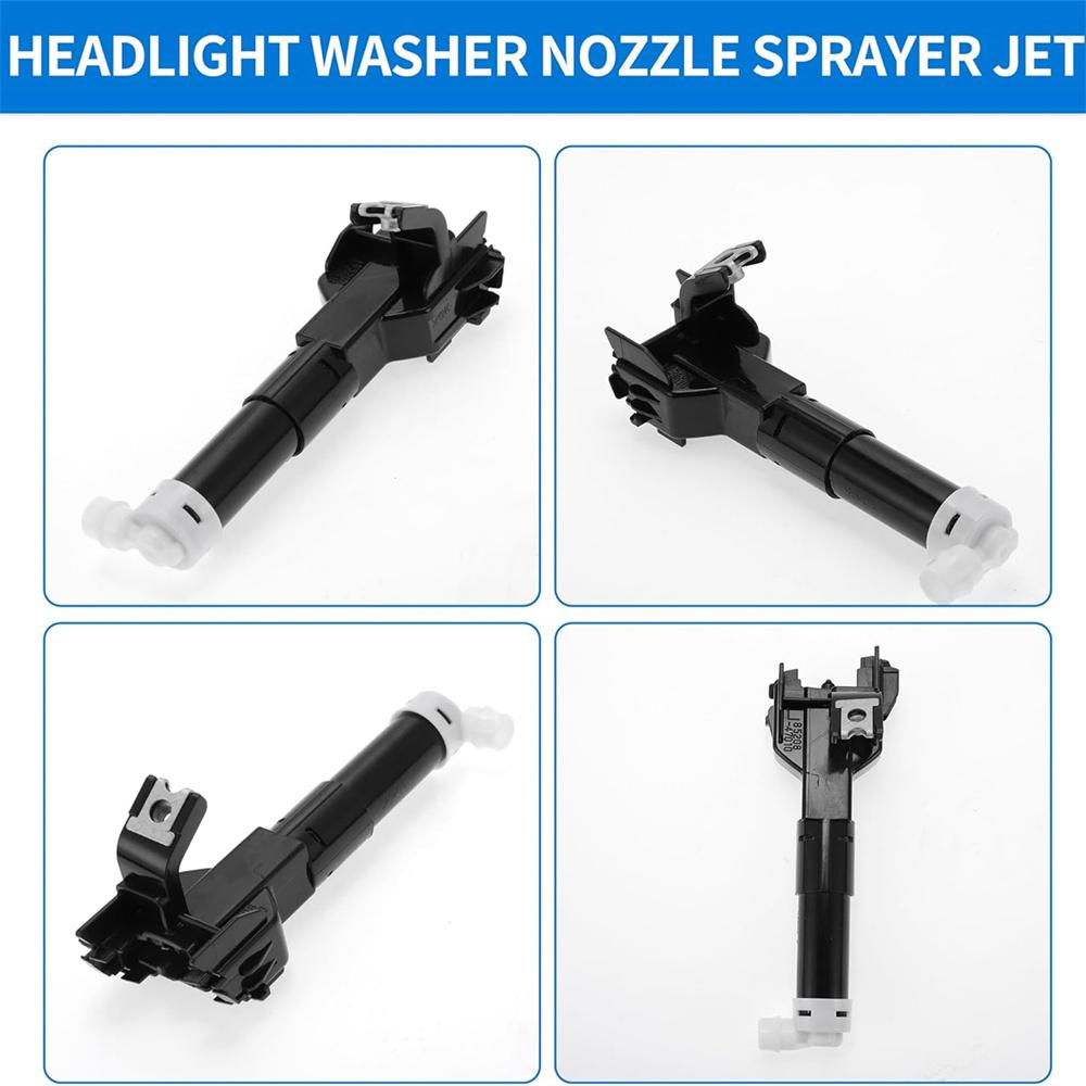 Left Headlight Washer Nozzle Jet Sprayer 85208-47011 For Toyota Prius XW30 2011-2015
