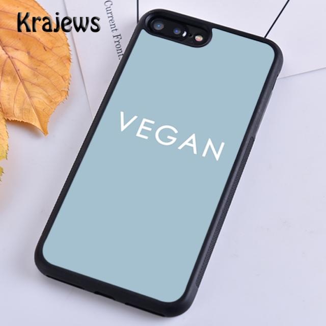 Krajews Vegan Vegetables Veggies Soft Phone Case Cover For IPhone 18 17 Air 16 15 14 plus 11 12 13 pro max coque Fundas