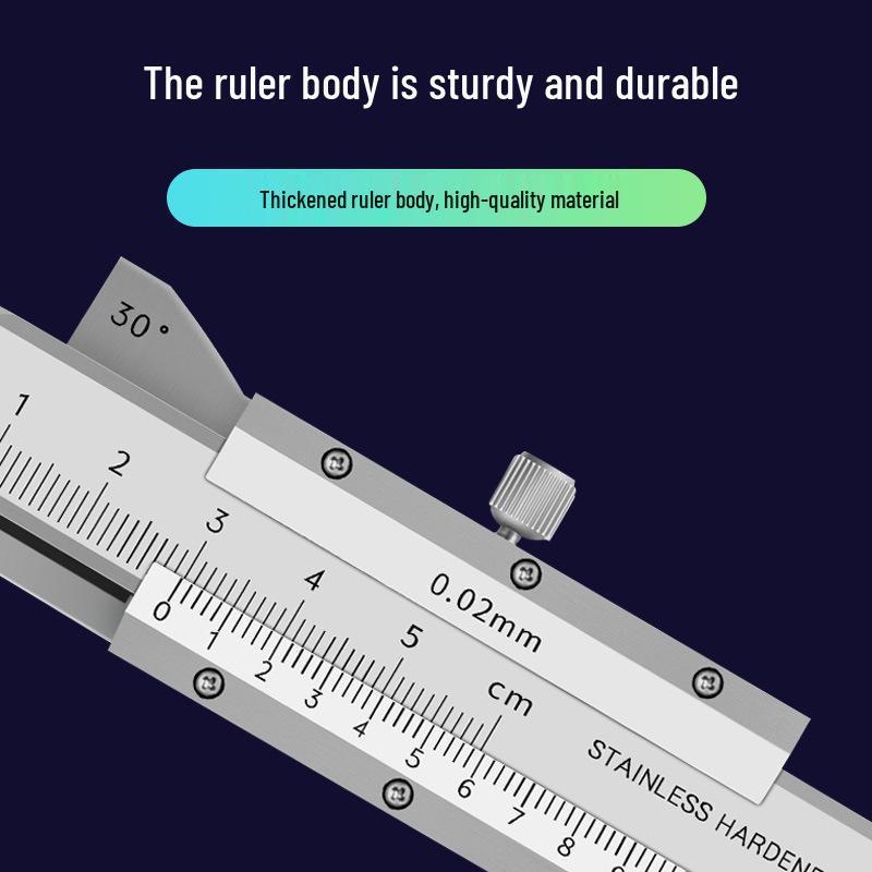 Guanglu Stainless Steel Digital Vernier Chamfer Caliper, 0-10mm, 30°/45°/60° Portable Chamfer Gauge