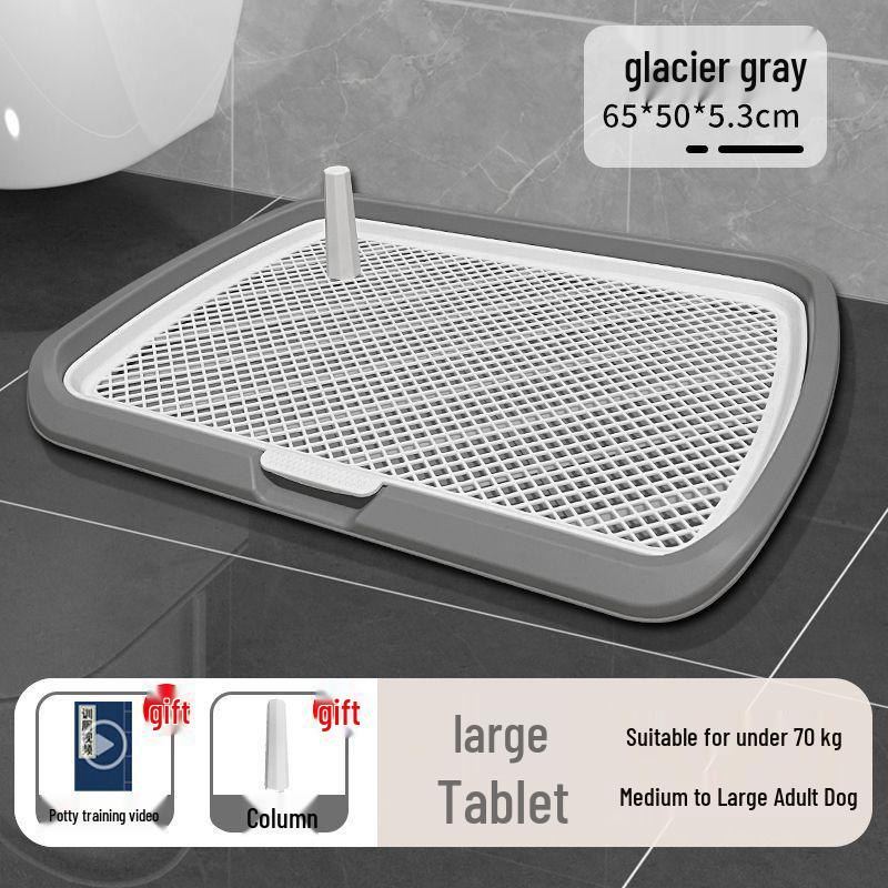 Anti-Step Dog Litter Box for All Breeds - Fixed Point Pet Urinal & Easy Clean