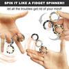 3Pcs NEW Anti-stress Magnetic Rings Magnetic Bracelet Ring Unzip Toy Magic Ring Props Tools Decompression Toys Finger Rings Toy