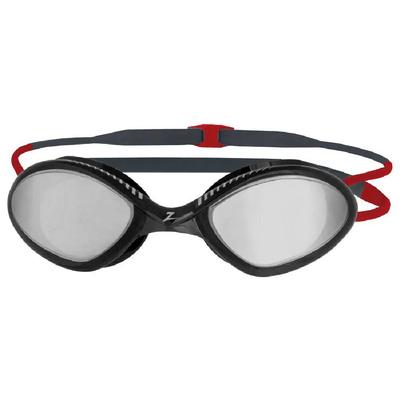 Zoggs Lunettes de natation en plastique avec revêtement miroir Tiger Titanium