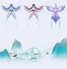 2026 Small Sand Swallow Bamboo Kite with Fishing Rod - Dance Costume Decoration Props for Kids