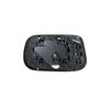 Compatible Replacement Heated Reflective Rearview Mirror Glass for 2003-2007 Honda Accord