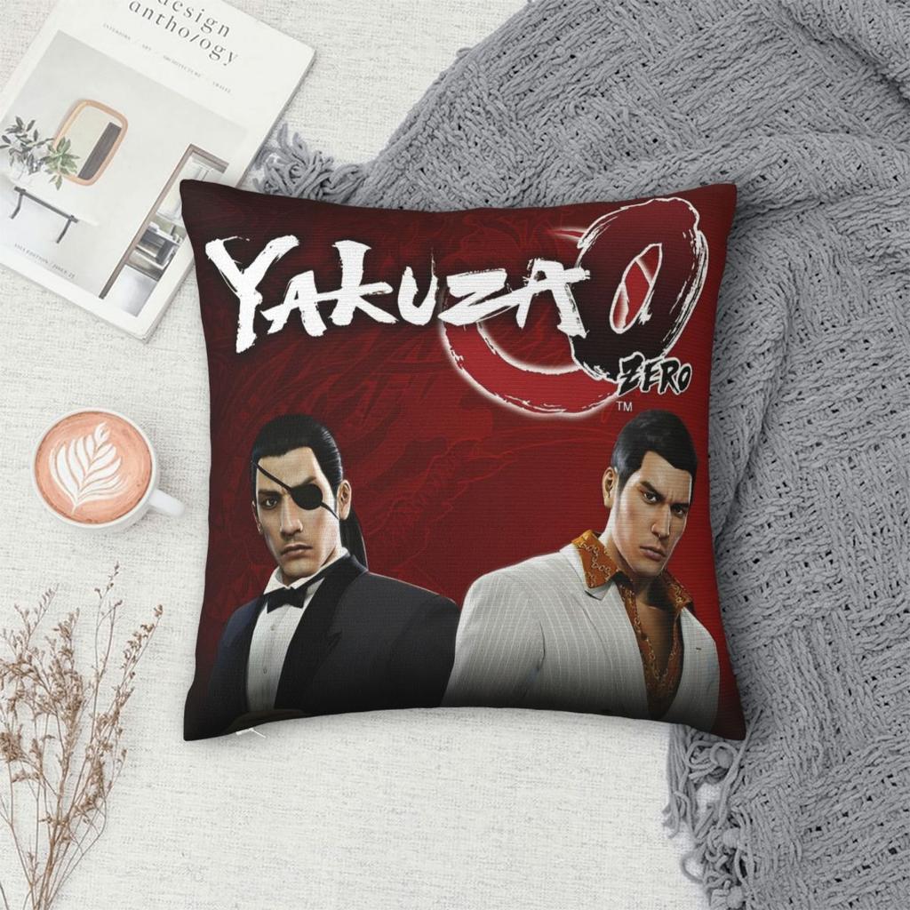 Yakuza Goro Majima Pillowcases Merch Soft Cushion Cover Throw Pillow Cover Car Decor Zipper Multi Size
