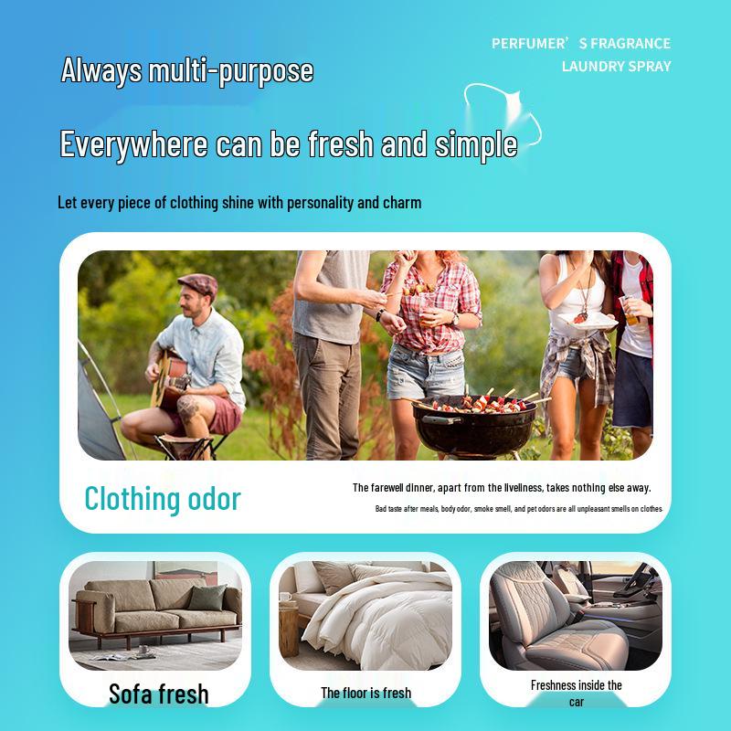 Nicor Perfumer Fresh Air Clothing Spray: Long-Lasting Fragrance & Odor Removal