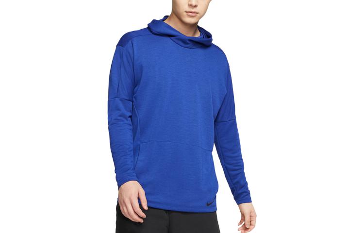Nike Dri Fit Sweatshirt Men s Dark Royal Blue/Black BV4023-455 XL