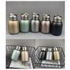 Leakproof Portable Modern Thermal Drinking Bottle MIni Lightweight Stainless Steel Water Bottle for Kids Men Women Home Office School 300ml/10oz