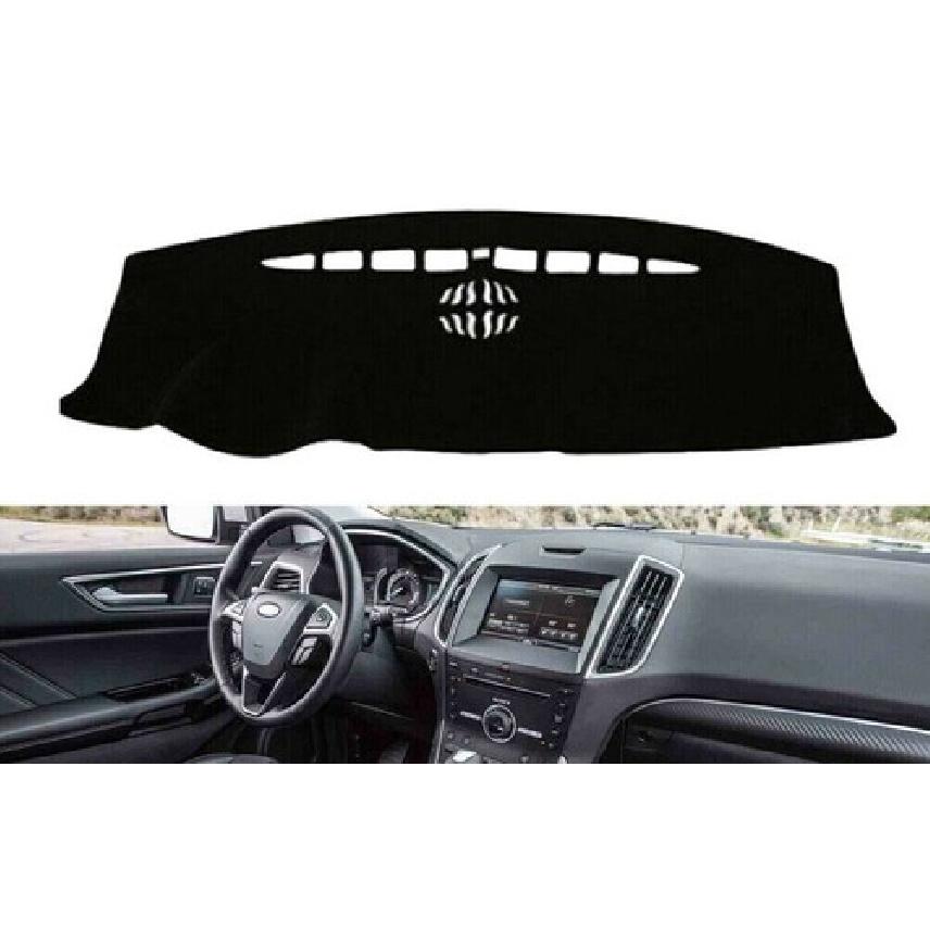1pc Black Dashmat Dashboard Mat Cover Anti-Sun For Ford Edge 2011-2013 2012