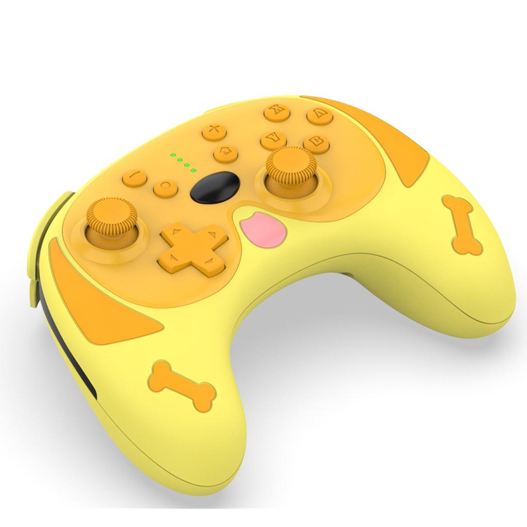 Wireless Controller, Dog Style Cute Gamepad Joystick for Switch/Lite, Support Wake-up, Turbo, Gyro Axis, Dual Vibration, Motion Control Function