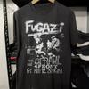 NEW! Fugazi Band Live Concert Unisex Black Cotton T-Shirt S-5XL