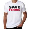 Save Ferris Tshirt Cute Clothes for a Boy Animal Prinfor Boys Short Sleeve Tee Mens T Shirt