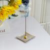 Metal Incense Holder Mini Zen Meditation Holder for Wood Chips Sticks Aromatherapy Stand Incense Burner Home Decor Gift