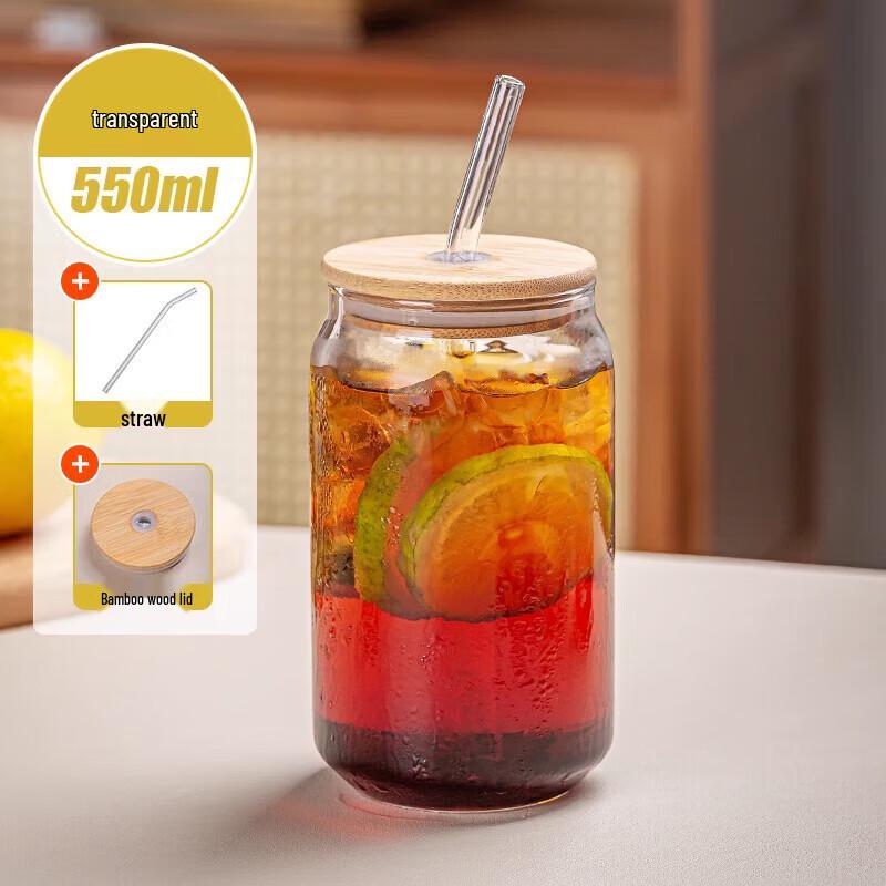 WEIMINGNUO High Borosilicate Glass Straw Cup