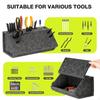 Power Tool Organizer, Makeup Brush Holder ,Felt Desk Organize Bin, Desktop Storage Box for Basement