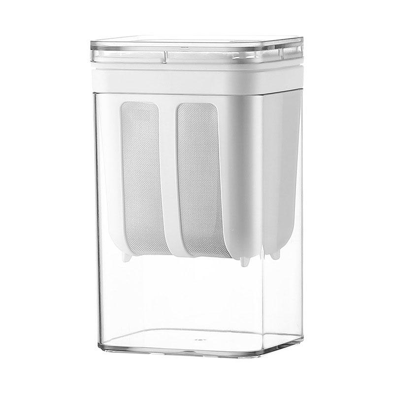 1100ml Yogurt Filter Strainer Fine Mesh Transparent Box Homemade Screen Cheese Moisture Seperator Maker for Kitchen6