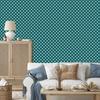 Turquoise Dots Wallpaper, Subtle Detail for Living Room and Bedroom 50x1000