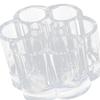 1PC New Acrylic Clear Lipstick Brush Makeup Display Organizer Flower Shaped Cosmetic Holder Organizer