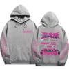 Stray Kids Pullover Hoodie Front Song Titles Icons Gradient Dripping Logo Just Feel Drawstring Hood Oversized Unisex K‑Pop Streetwear Fan Merch