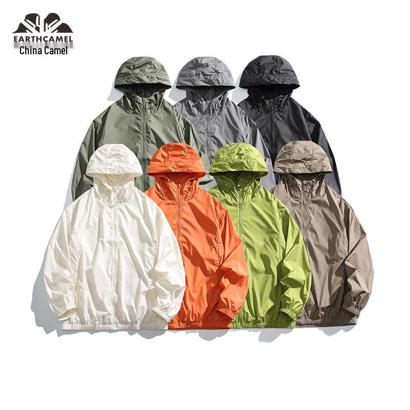 

Shenzhou Camel Lightweight Outdoor Sunscreen Jacket – Hooded, Three-Proof, for Spring, Summer, Autumn, Group Purchase Options Available M