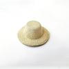 Mini Straw Hat DIY Craft Accessories 10Pcs Imitation Woven Tiny Hat Pendants for Jewelry Making Scrapbook Supplies