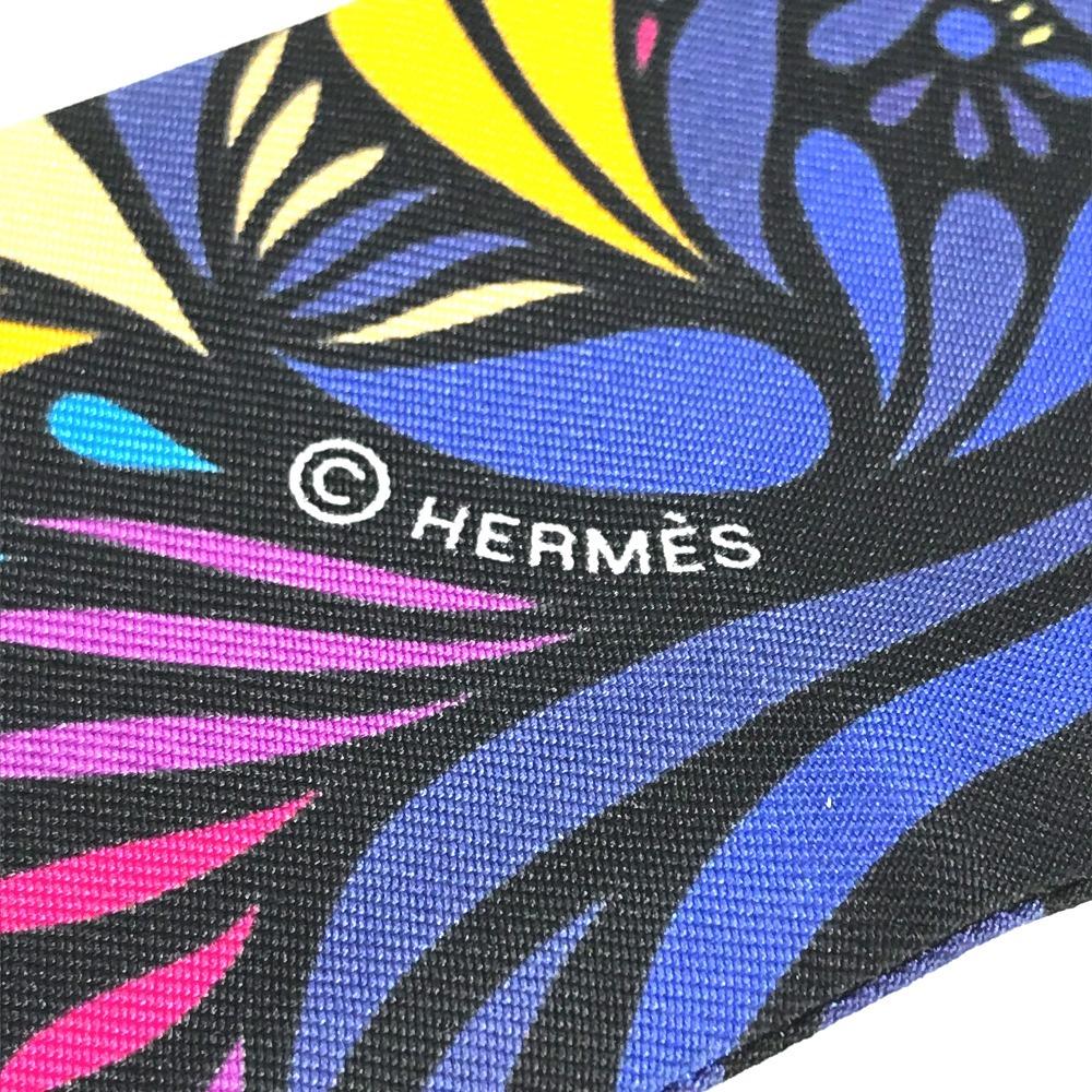 Hermes Twilly Twilly Twilly Scarf Silk Multicolore